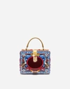 Dolce & Gabbana Dolce Box Bag In Hand-painted Wood