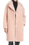 STAND STUDIO CAMILLE LONG FAUX FUR COCOON COAT,61303-9040