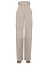 LEMAIRE LEMAIRE HIGH WAISTED TROUSERS