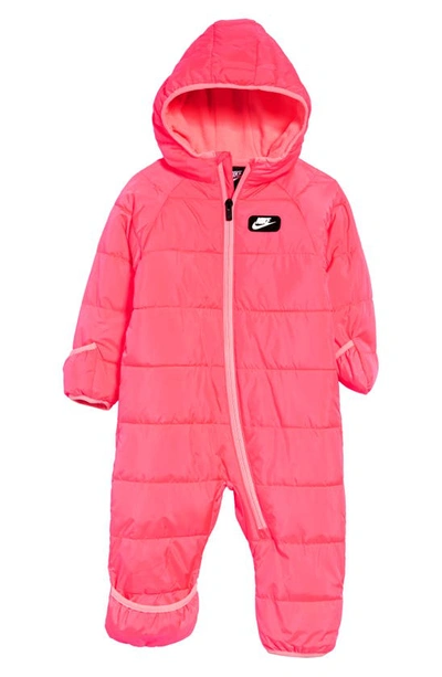Nike Babies' Cire Insulated Snowsuit In Pink