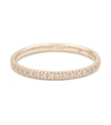 Sydney Evan 14kt Yellow Gold Eternity Ring With Diamonds In Gold