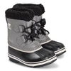 SOREL QUARRY BLACK CHILDRENS' YOOT PAC BOOTS,1855232053