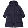 BONPOINT NAVY LONGLINE HOODED DOWN PUFFER JACKET,H19MONTANA