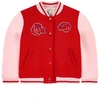 KENZO KENZO KIDS RED TIGER AND FRIENDS BOMBER JACKET,KR41018