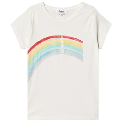 Bonpoint Babies'  White Rainbow Print T-shirt