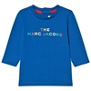 THE MARC JACOBS ELECTRIC BLUE THE MARC JACOBS LOGO T-SHIRT,W05288