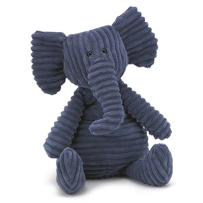 Jellycat Babies' Medium Cordy Roy Elephant Soft Toy Dark Blue