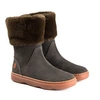 CAMPER CAMPER KHAKI FAUX FUR LINED KIDDO BOOTS,K900240-001