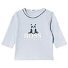 HUGO BOSS BOSS PALE BLUE PANDA LOGO BABY T-SHIRT,J95293