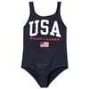 RALPH LAUREN RALPH LAUREN NAVY USA FLAG SWIMSUIT,311766905001