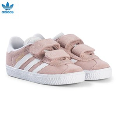 Adidas Originals Kids' Gazelle Suede Trainers 1-5 Years In Pink