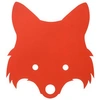 Ferm Living Red Orange Fox Lamp One Size In Orange