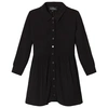 LITTLE REMIX LITTLE REMIX BLACK FREJA SHIRT DRESS,14355-050