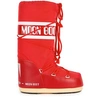 Moon Boot Nylon Snow Boots In Red