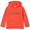 BONPOINT BONPOINT ORANGE BONPOINT GRAPHIC LOGO HOODIE,E20BTI4609SM