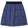 TINYCOTTONS TINYCOTTONS NAVY LE CONCIERGE MID-LENGTH SKIRT,SS18-074