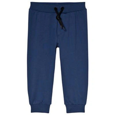 Fendi Babies'  Navy Logo Sweatpants