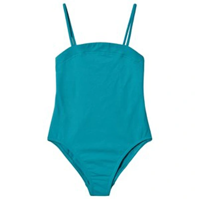 Bonpoint Babies'  Turquoise Swimsuit In Blue