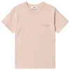 BONPOINT PINK BONPOINT EMBROIDERED T-SHIRT,E20BTI3955TE