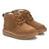 Ugg Kids' Neumel Ii Logo-print Suede And Shearling Ankle Boots 2-7 Years In Brown