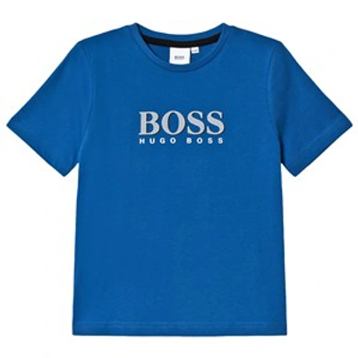 Hugo Boss Kids' Boss Blue Boss Logo T-shirt