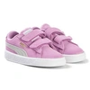 PUMA PINK SUEDE CLASSIC STRAP TRAINERS,36507719