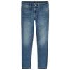 RALPH LAUREN BLUE MID WASHED SKINNY JEANS,313734059001