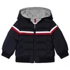 MONCLER MONCLER NAVY PERD DOWN JACKET,1A5152053333