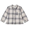 BONPOINT BLUE CHECK TWILL SHIRT,H20MALO4