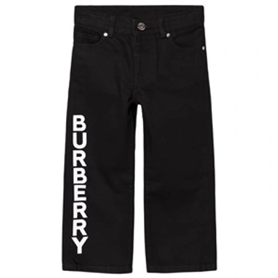 Burberry Kids' Little Boy's & Boy's Kb4 Aldric Straight-leg Jeans In Black