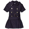 BURBERRY BURBERRY NAVY TRENCH DRESS,8004483