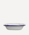 Falcon Enamel Pie Dishes Set Of Five In Blue