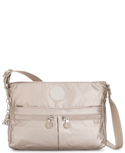 Kipling New Angie Handbag In Metallic Glow