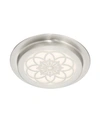 Designer's Fountain Designers Fountain Edge Lit Led Flushmount In Platinum