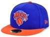 New Era New York Knicks Basic 2-tone 59fifty Cap In Royalblue