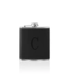 CATHY'S CONCEPTS PERSONALIZED LEATHER FLASK SET