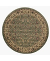 Km Home Closeout!  Umbria 953 5'3" X 5'3" Round Rug In Green