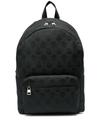 Alexander Mcqueen Zip-around Skull Backpack In Black