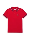 LACOSTE LITTLE BOY'S & BOY'S CLASSIC SEMI-FANCY POLO,400012937541