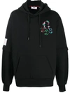 GCDS LOGO PRINT HOODIE