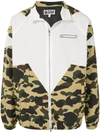 A BATHING APE CAMOUFLAGE-PRINT LIGHTWEIGHT JACKET