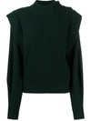 ISABEL MARANT PEGGY MOCK-NECK JUMPER