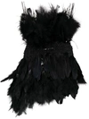 ALCHEMY EMBELLISHED FEATHER waistcoat