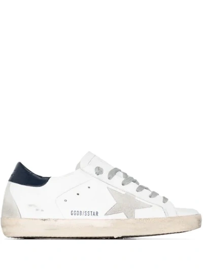 Golden Goose Superstar Leather Trainers In White