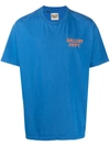 Gallery Dept. Logo Print T-shirt In Blue