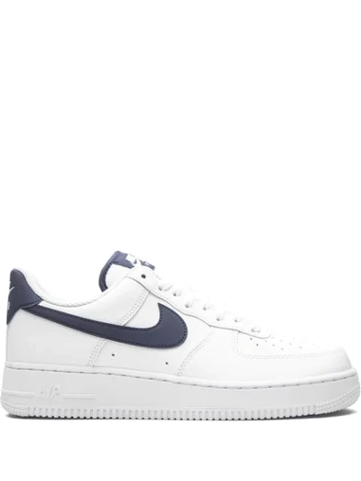Nike Air Force 1 Low Trainers In White/midnight Navy