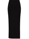 ALIX NYC FORDHAM SIDE-SLIT PENCIL SKIRT