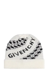 GIVENCHY HATS IN WHITE WOOL,11637428