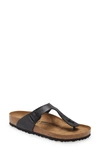 Birkenstock Gizeh Slides In Black