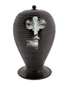 Fornasetti Jar By "bitossi Ceramiche" In Black